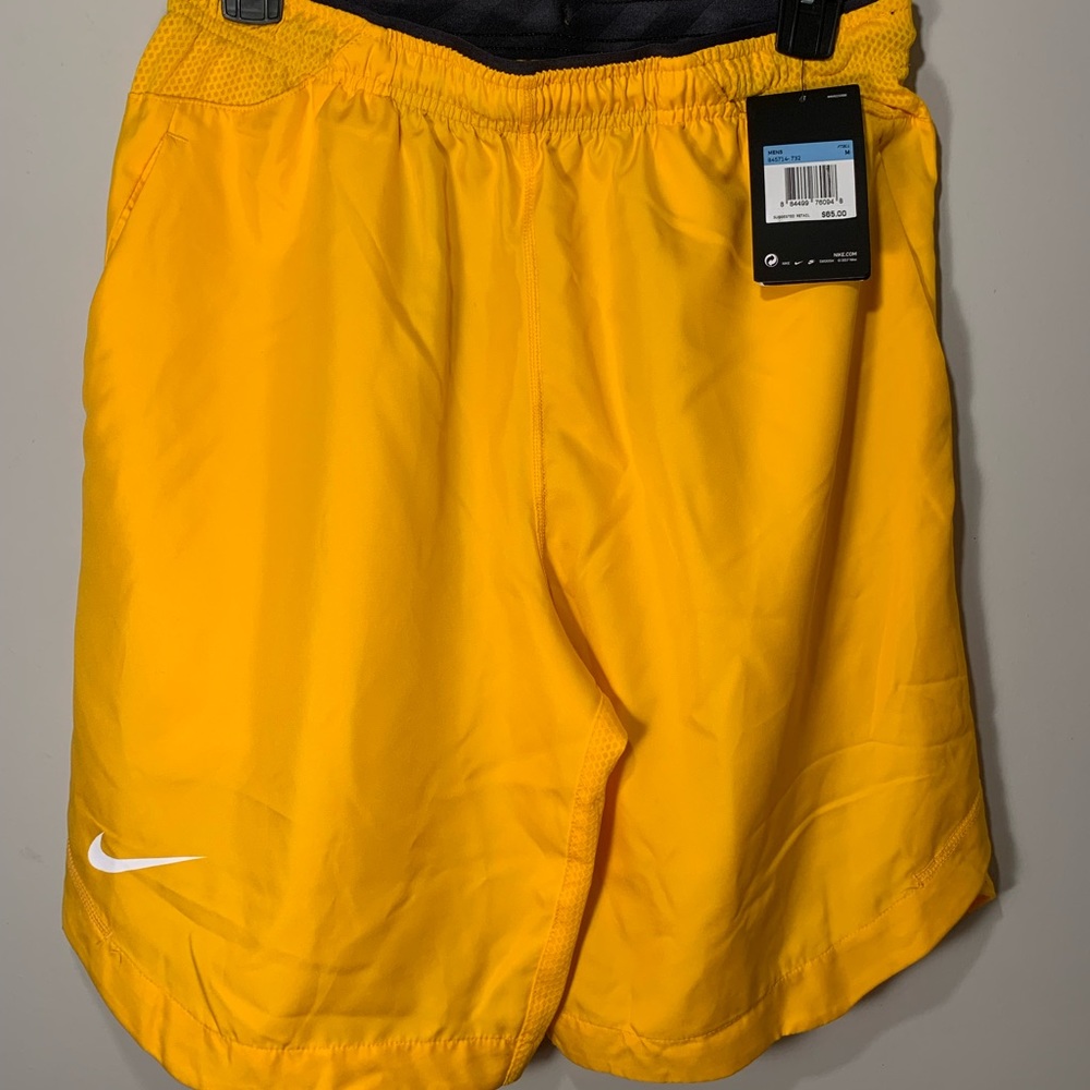 Nike Gold or Yellow Dri Fit Shorts